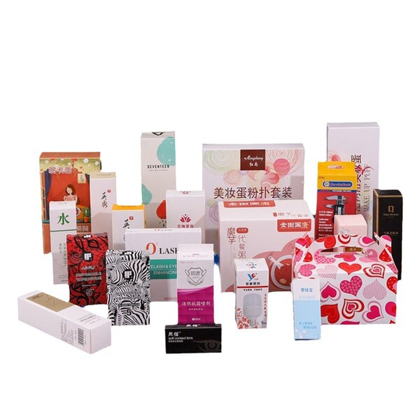 Printing manufacturer packaging box custom cosmetics white card…