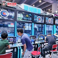 Yulong Sports Gun King Q2 Крытая пневматическая винтовка Развлекательный модный игровой домик Цифровое оборудование Спортивный зал