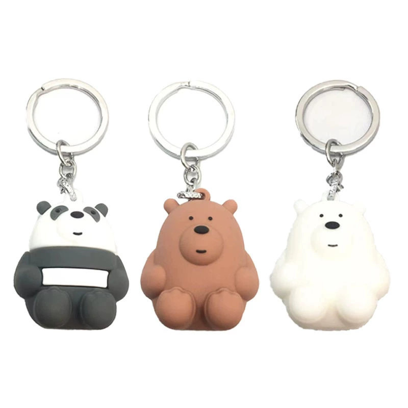 Keychain, three dimensional cute swimming ring, creative pendant, in 3d format, Birthday gift
