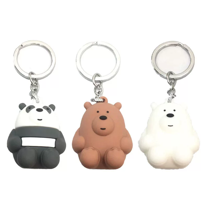 Keychain, three dimensional cute swimming ring, creative pendant, in 3d format, Birthday gift