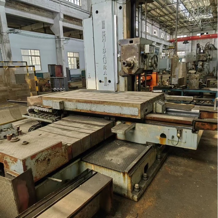 转让二手东芝BFT-13C卧式镗铣床导轨宽度:265 镗杆伸出:900