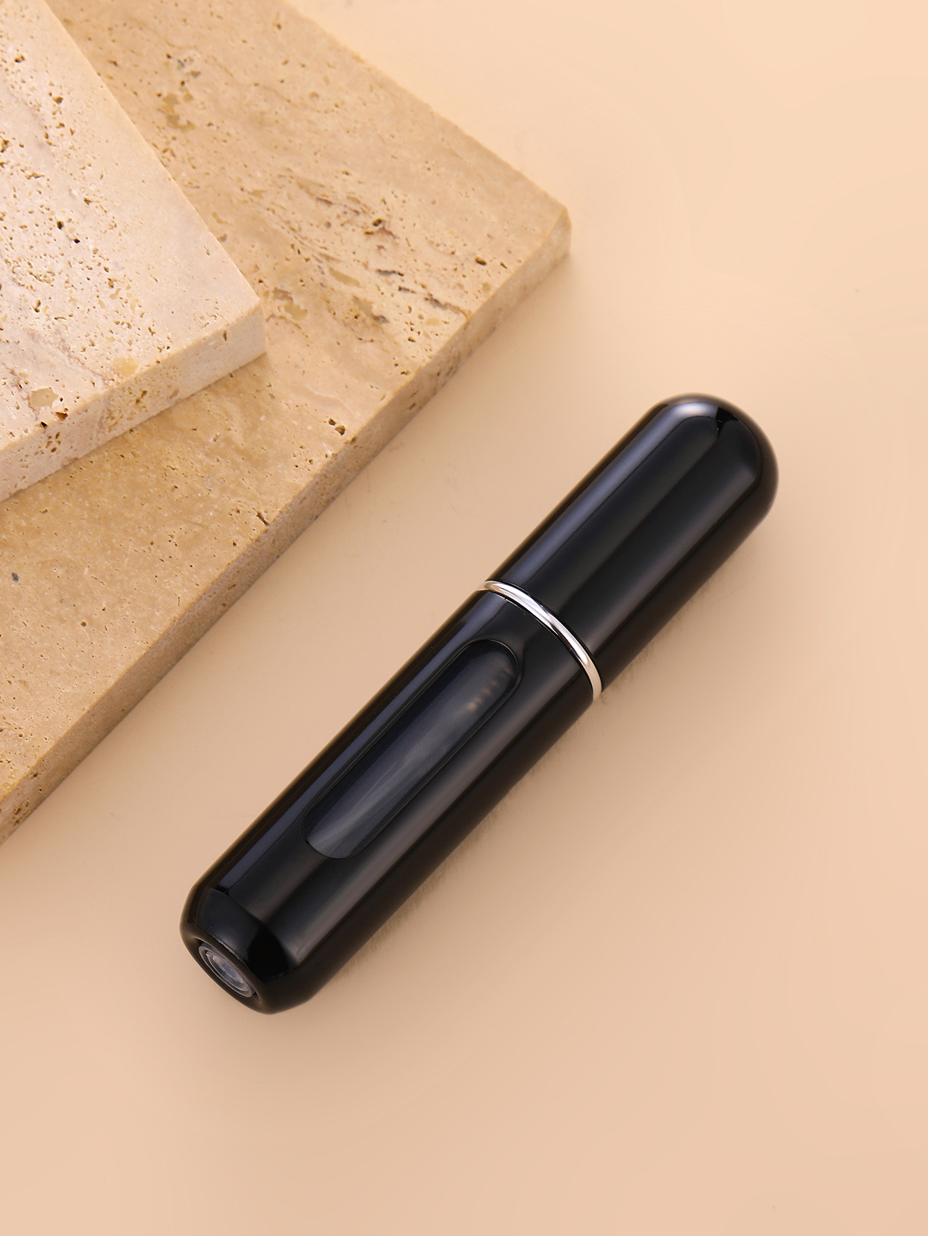5ml de carga directa inferior perfume sub-botella portátil tipo empuje muestra de aerosol de aluminio botella vacía mini niebla fina sub-embalaje artefacto