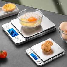 电子秤厨房秤小型家用0.1g烘焙天平秤克数称食物秤黄金电子称食材