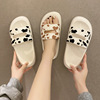 2022 new pattern slipper summer Exorcism fashion The thickness of the bottom girl Home Furnishing Shower Room non-slip sandals