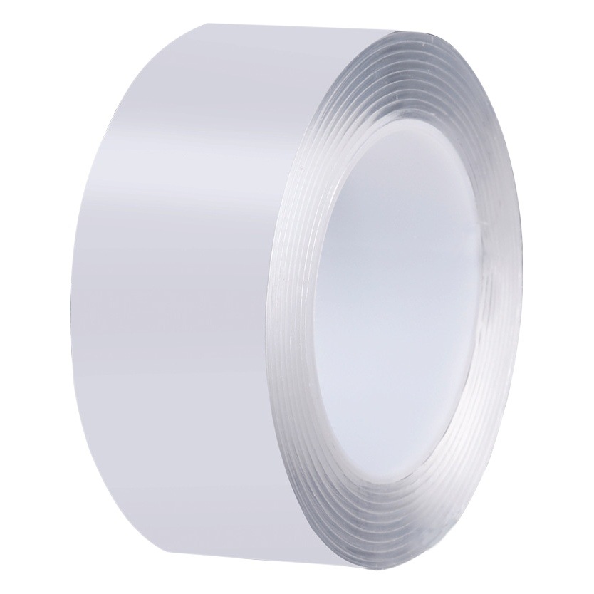 Cinta nano de doble cara al por mayor, alta viscosidad, fuerte fijación, parche acrílico transparente sin costuras, nano cinta lavable