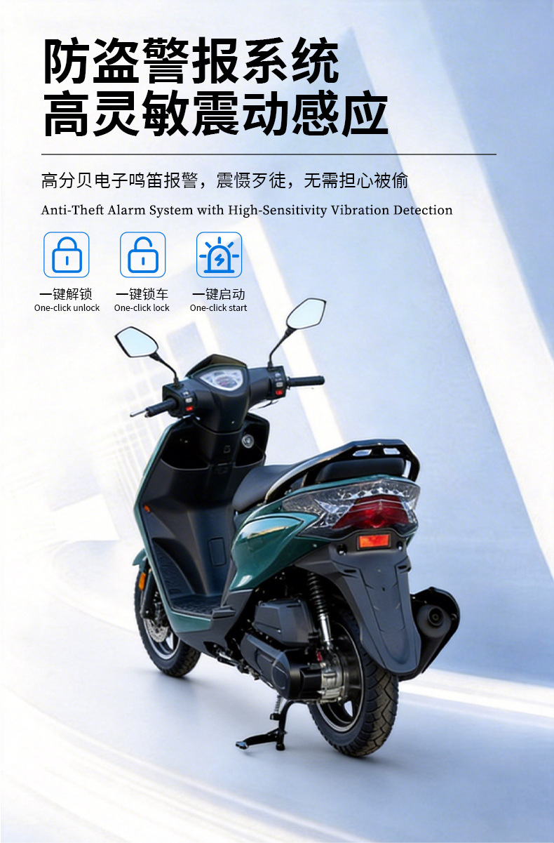 Foreign Trade Jinrui Motorcycle Factory Directly Supplies Fuel-Efficient Gasoline-Powered Three-Wheeled Scooters, a Magical Vehicle That Saves Fuel