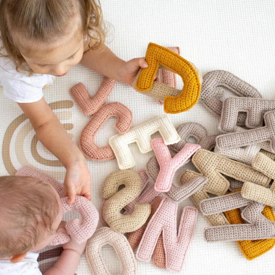 Promoción de corte vivo termina el 30 de septiembre Patrón de letras de crochet, letras de crochet suave