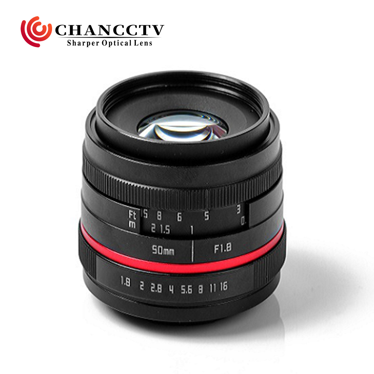 批发 SOCAX 50mm F1.6 微单镜头适用于 M43 FX NES EOS相机卡口