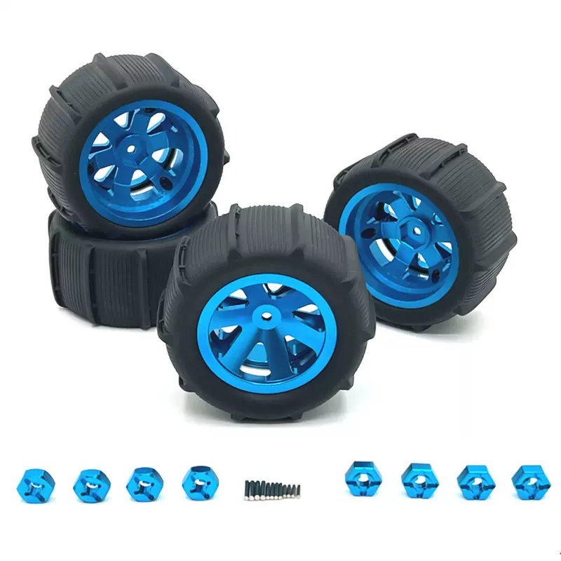 美嘉欣 伟力 速驰宇 JJRC 雷拉洛 LC 环速 等 遥控车 夹胎车轮