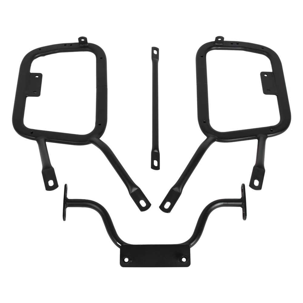 Adecuado para longxin wuji 500DS caja lateral de acero al carbono marco lateral tres caja soporte de aleación de aluminio caja lateral soporte