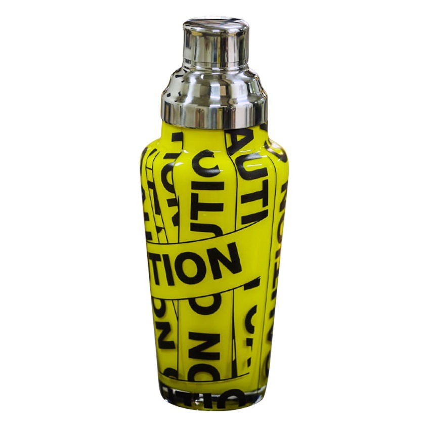 Glass Shaker Cup, Creative Stainless Steel Components, Bar Bartender Special Shaker for Cocktails