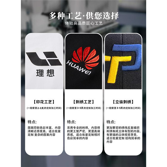 Weilai 4s store half zipper POLO shirt sales work clothes custom printed logo enterprise tooling summer short sleeve custom-made