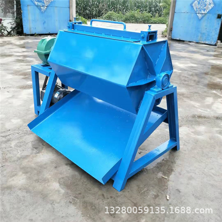 铸铁六角抛光机 法兰片翻新研磨机 200升除锈抛光研磨机 台式滚筒