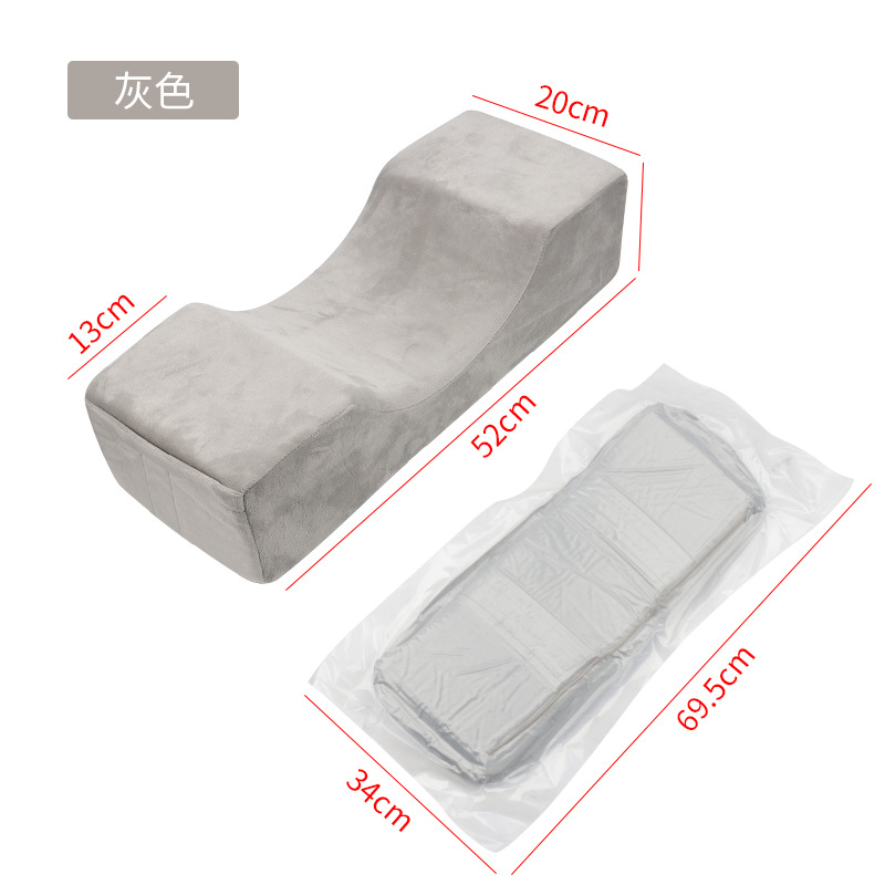 Venta al por mayor pestañas belleza sueño almohada tatuaje cuello protección consola injerto pestañas especial Workbench almohada en forma de U