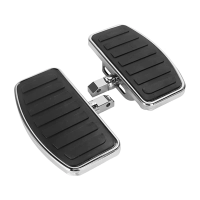 Motorcycle Accessories Modified Front and Rear Large Footrests Rest Footrests Suitable for Honda Vtx 1300/1800 (Motorcycle pedals) - striped-honda-pedal-plating