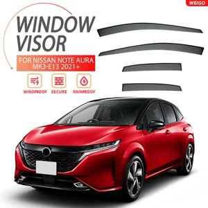 Suitable for Nissan Note Aura Rain and Sun Protection Version Nissan Note Aura Window Visor