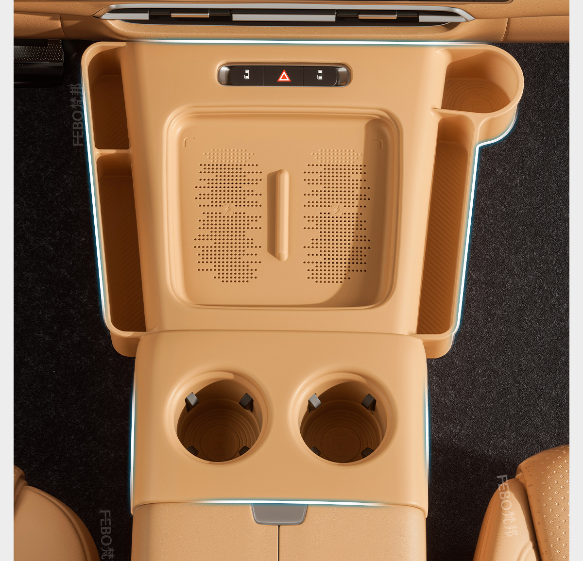 Center Console Storage Box Interior Accessories for Voyah Dreamer 2025-2026