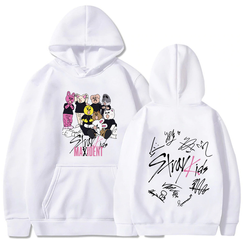 Foreign Trade New Album Stray Kids hoodie hip hop vagrant hoodie men's and women's jacket coat