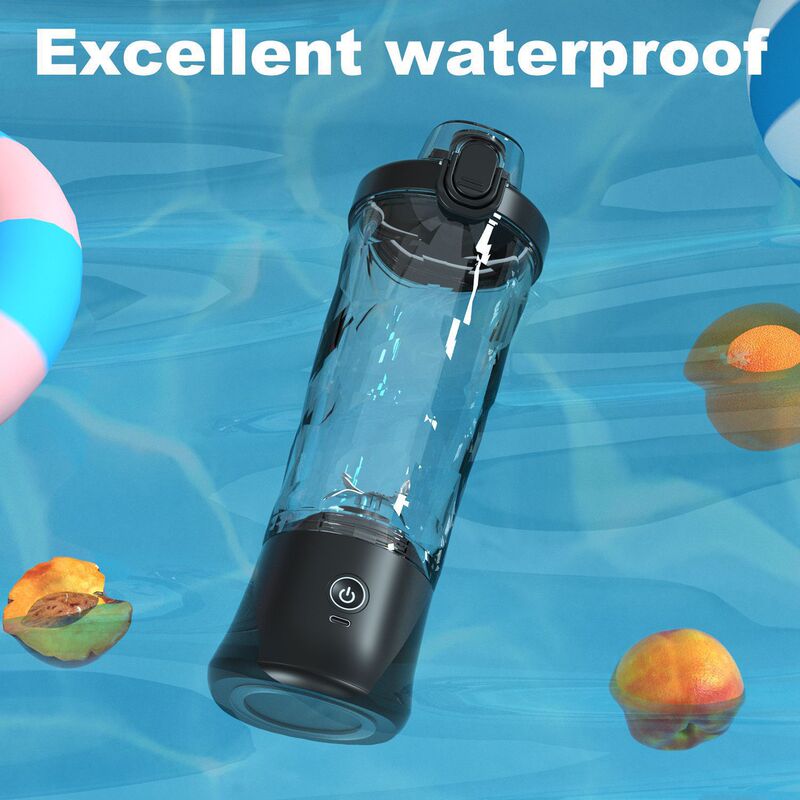国境を越えた人気のポータブル大容量 600ML スポーツおよびフィットネスミキシングカップ直飲み口絞りジューサージューシングカップ|undefined