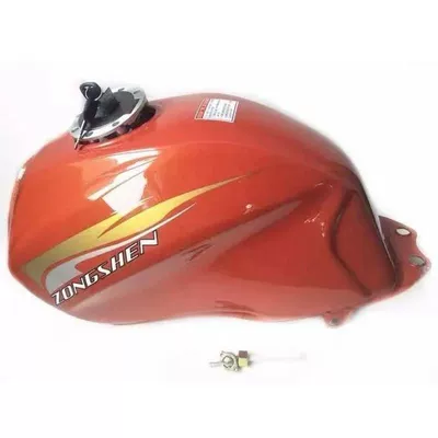 Zongshen Motorcycle Zs150/175/200 Honor: Fuel tank - zongshen-q2-red-with-sensor-set
