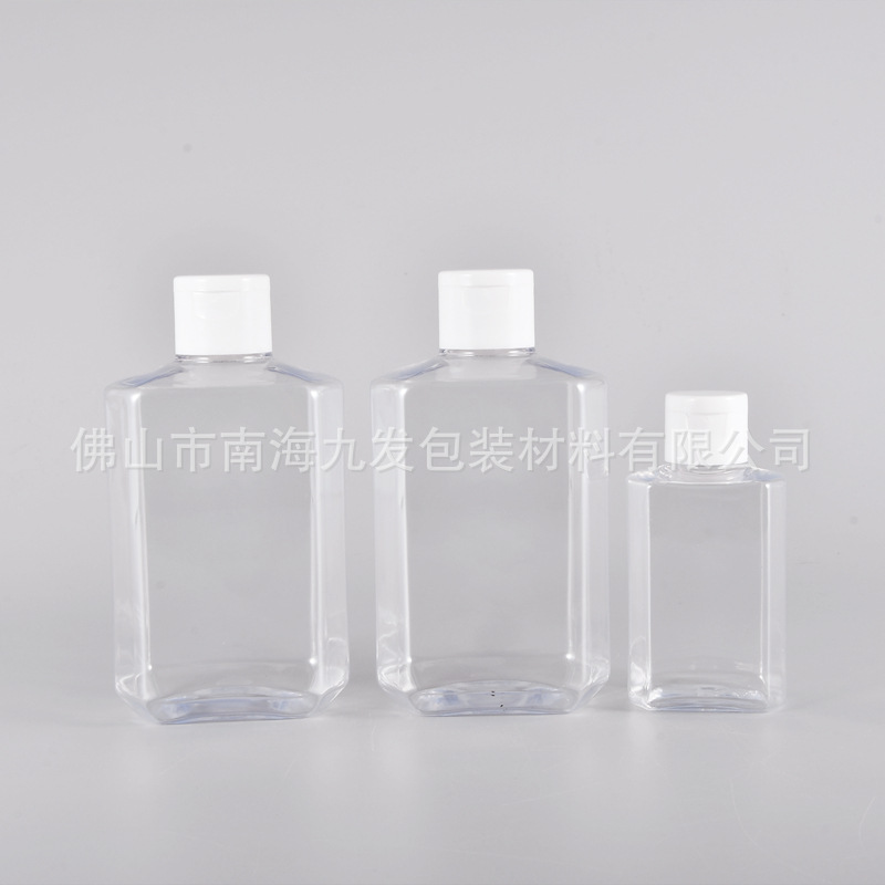 80ML250ml8角瓶凝露瓶消毒洗手液空瓶 旅行分装瓶 免洗消毒液空瓶