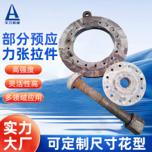 桥梁张拉锚具配件预应力件耐腐蚀镀层建筑工程连接件工厂钢模模具