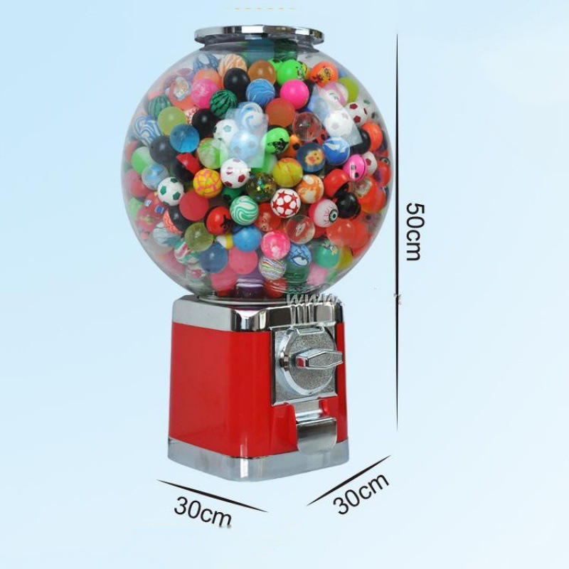 Máquina de torsión de huevos comerciales Máquina de bolas de resorte Máquina de moneda Máquina de huevos Máquina de venta de dulces