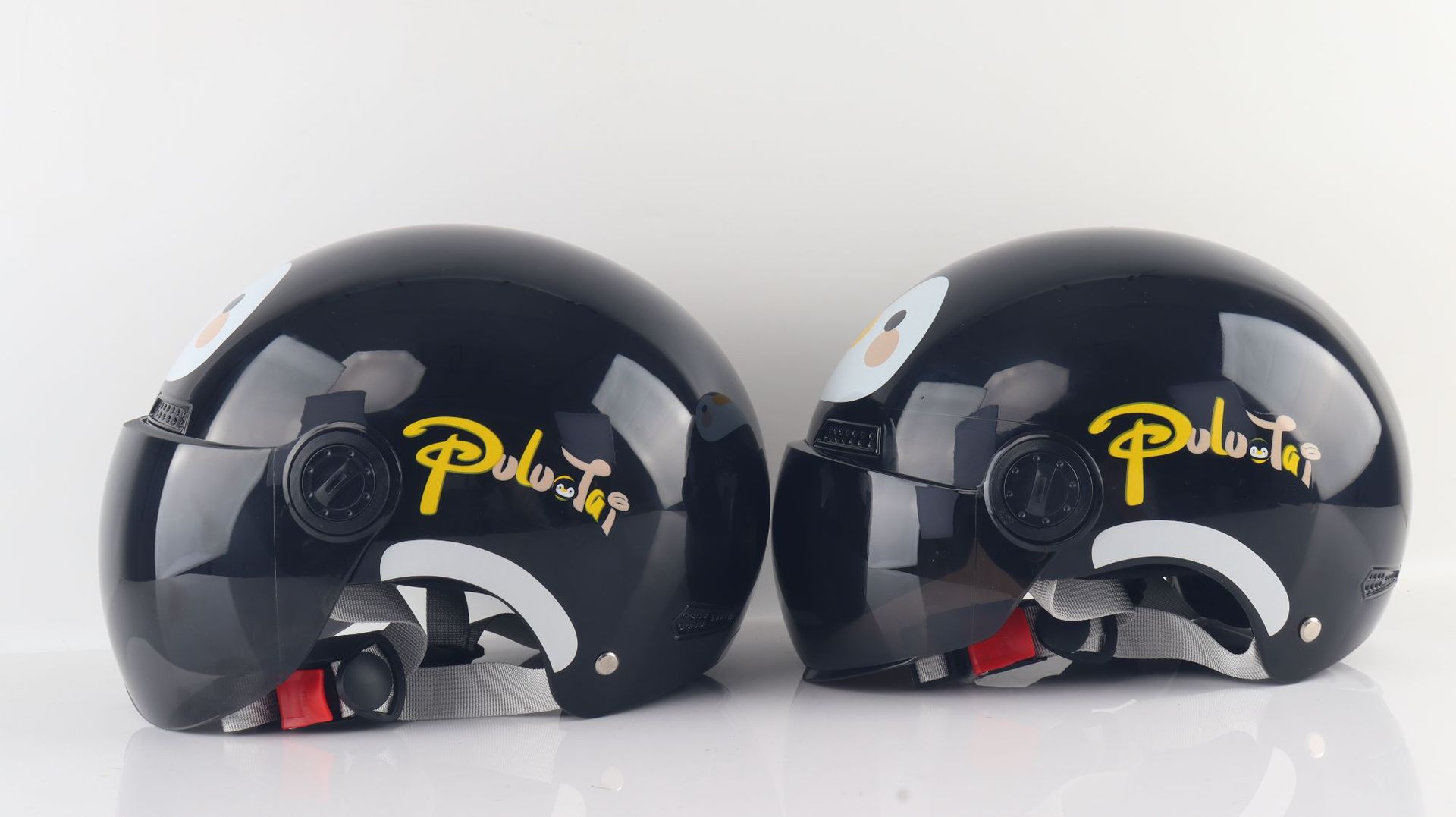 Helmet for Electric Vehicles 3C Summer Helmet Class a Parent-Child Helmet Children's Helmet Cartoon Cute Adult Motorcycle Helmet for Women