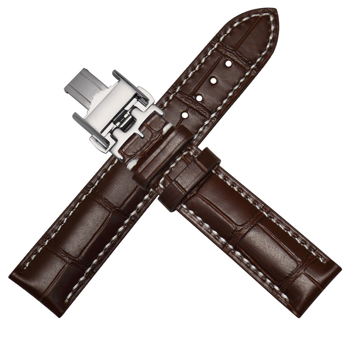 Big Brand LG Original Strap Real Crocodile Leather Full Color Size Wear-resistant Sweat-resistant Comfortable Strap