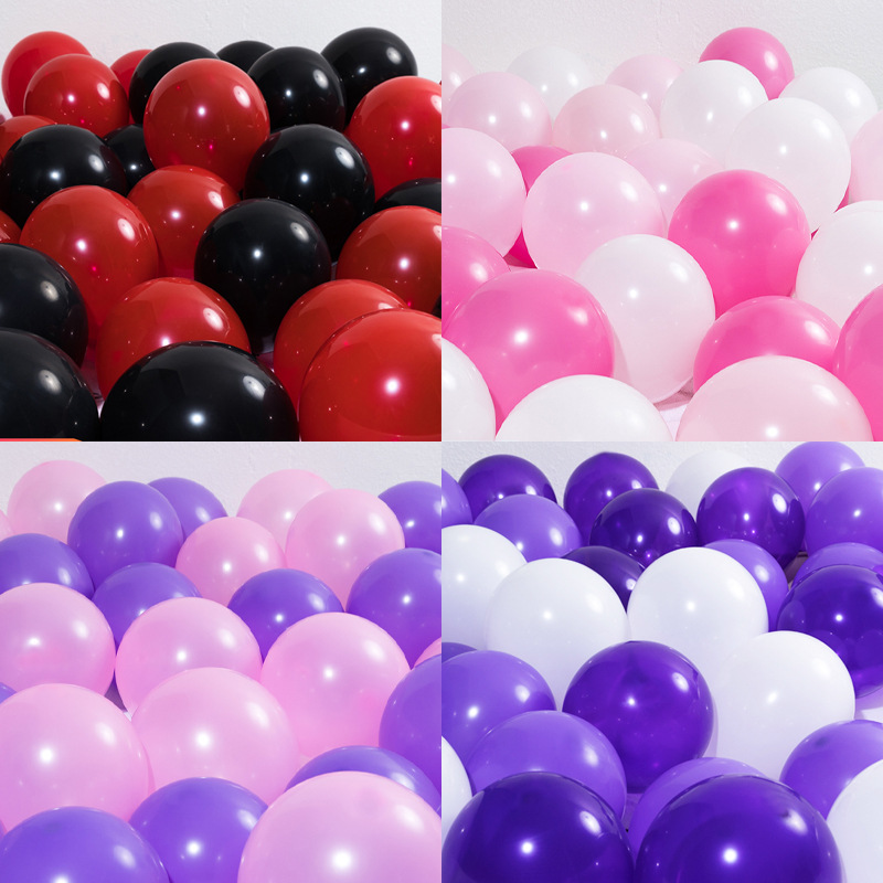 5 inch 10 inch 12 inch thick matte balloon wedding latex balloon birthday party decoration balloon
