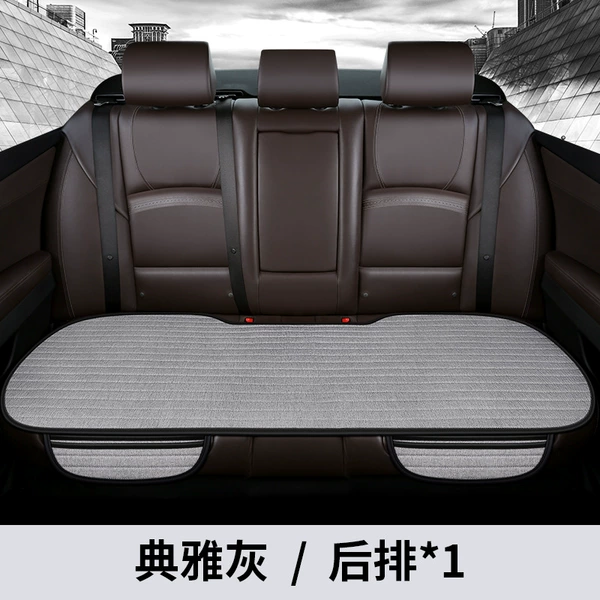 Elegant Gray-Rear Row