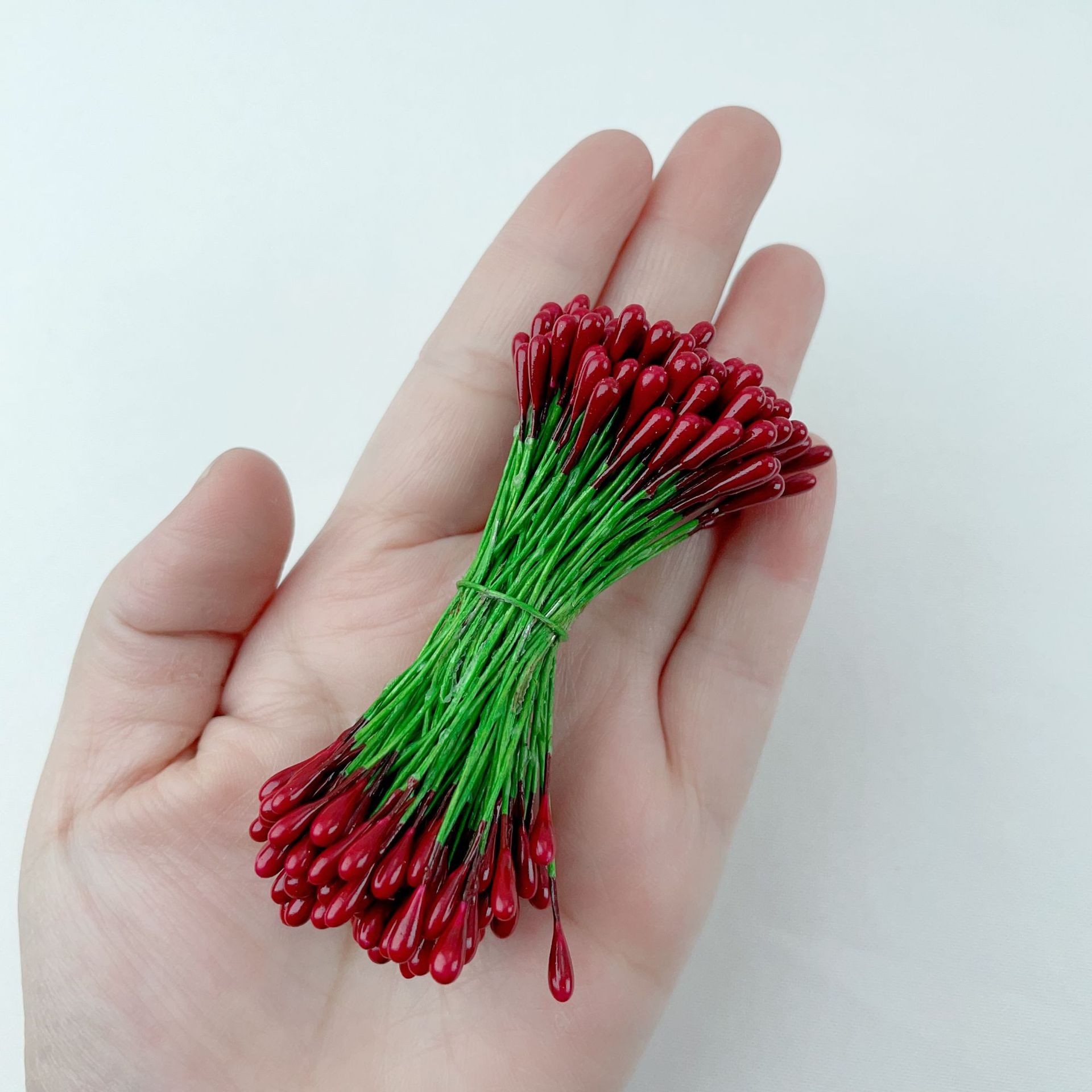 Twisted stick macaron color súper denso hecho a mano tiras de lana niños DIY juguetes educativos arte ramo paquete material al por mayor