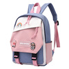 Children's backpack suitable for men and women, nylon school bag for early age, autumn
