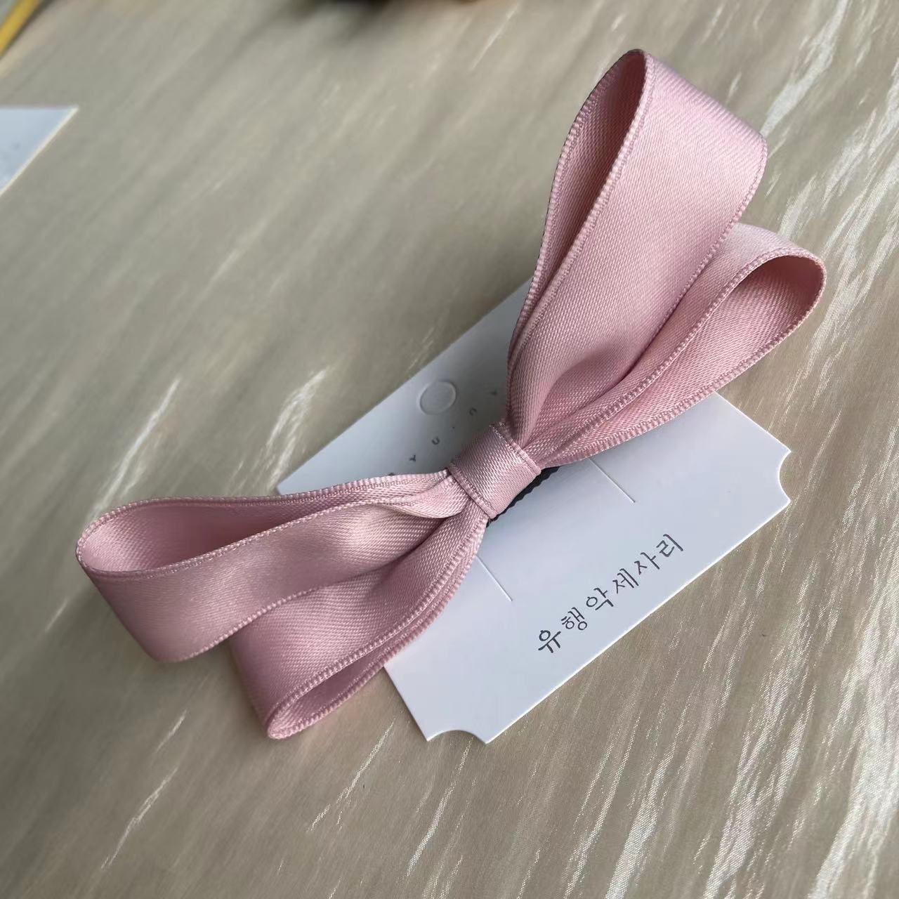 Women's Sweet Bow Knot Cloth Hair Clip display picture 5