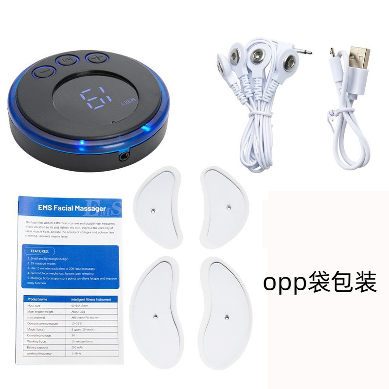 クロスボーダー TENS EMS デュアルチャンネル電気パルスマッサージャー中周波低周波マッサージャーボディ筋肉刺激装置|undefined