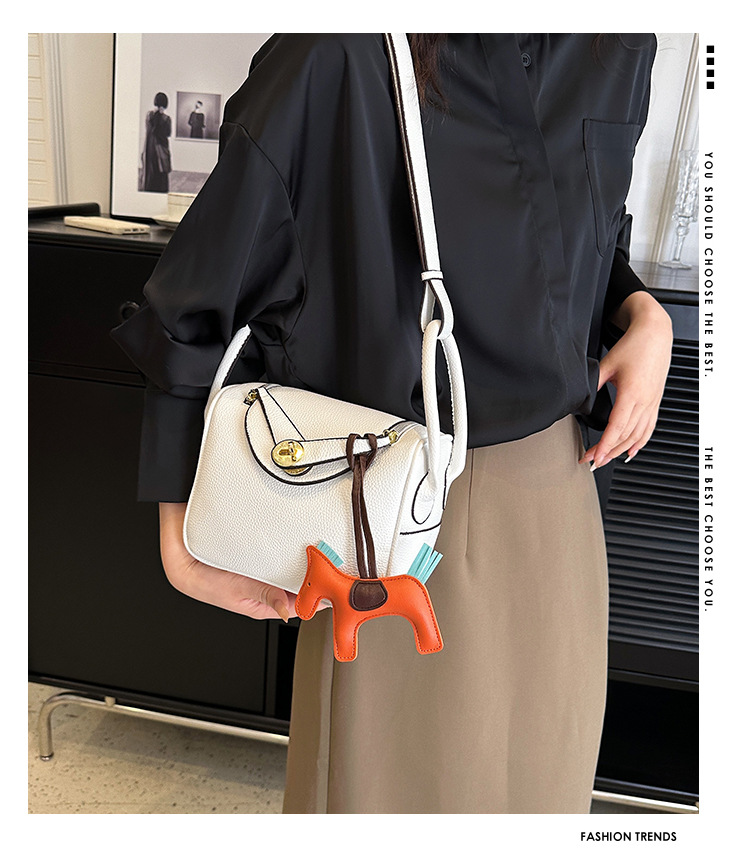 Sac pour femmes en PU de qualité haut de gamme sac Lindy mini petit sac à bandoulière mode Lindy sac pour femme sac de médecin sacs_voghion.com