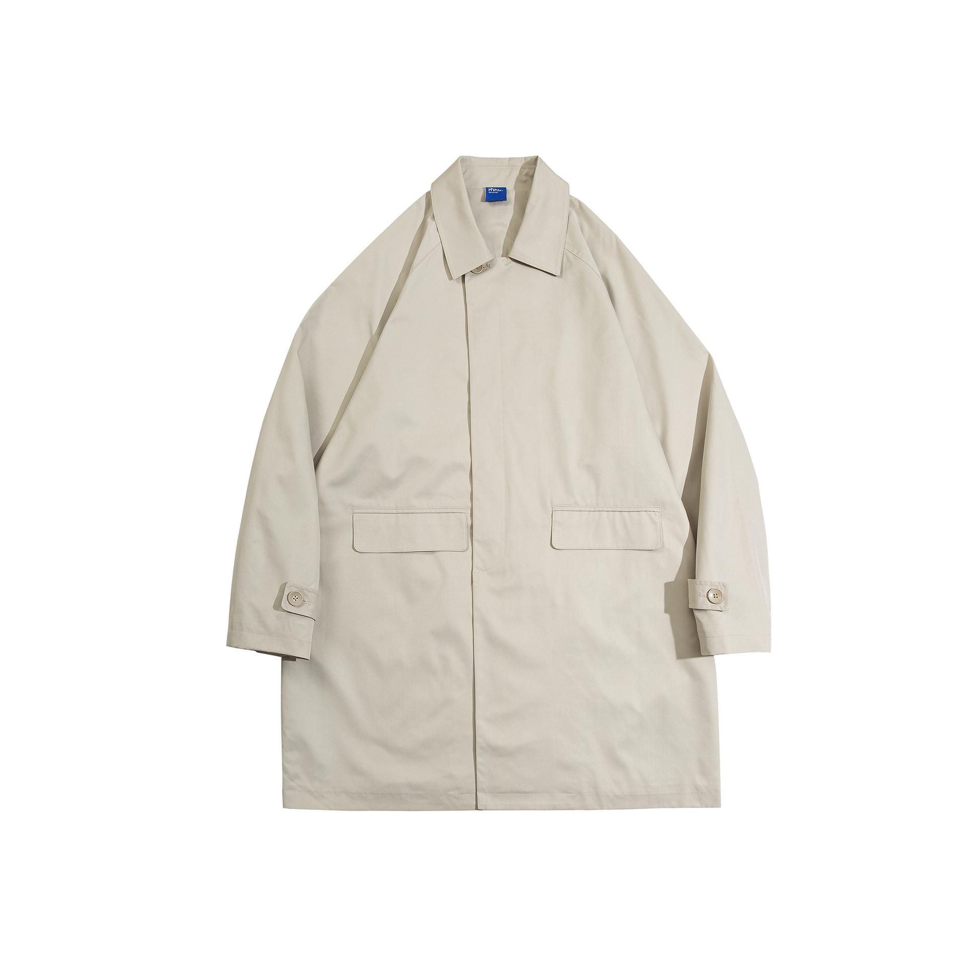 Wuhang Autumn American Simple Retro Loose Solid Color Windbreaker Men's All-match Coat Men's Jacket FY9229