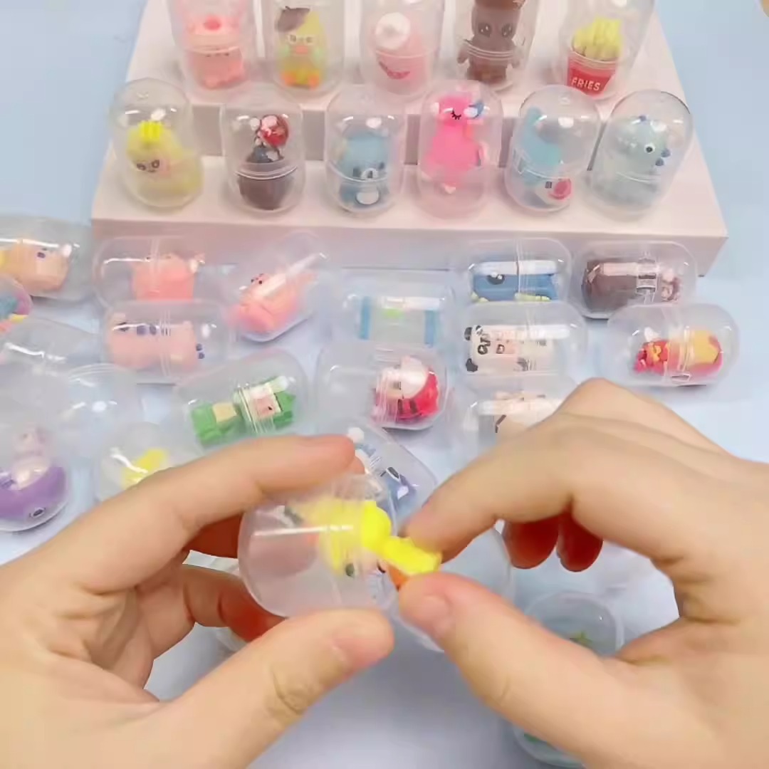 Cápsula Gacha Juguete Dibujos animados One Yuan Gacha Ball Máquina de juego Muñeca Diversión Gacha Máquina Sorpresa Bola de regalo al por mayor