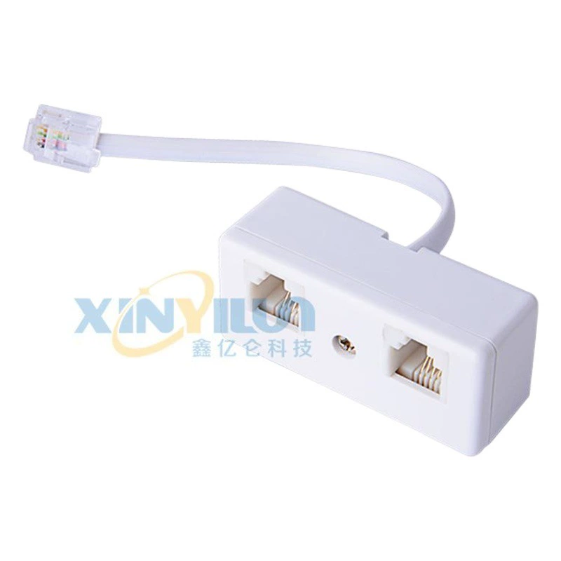 Телефон одна минута два адаптера Американская телефонная линия One Revolution две розетки с линией 6P4C RJ11 RJ14