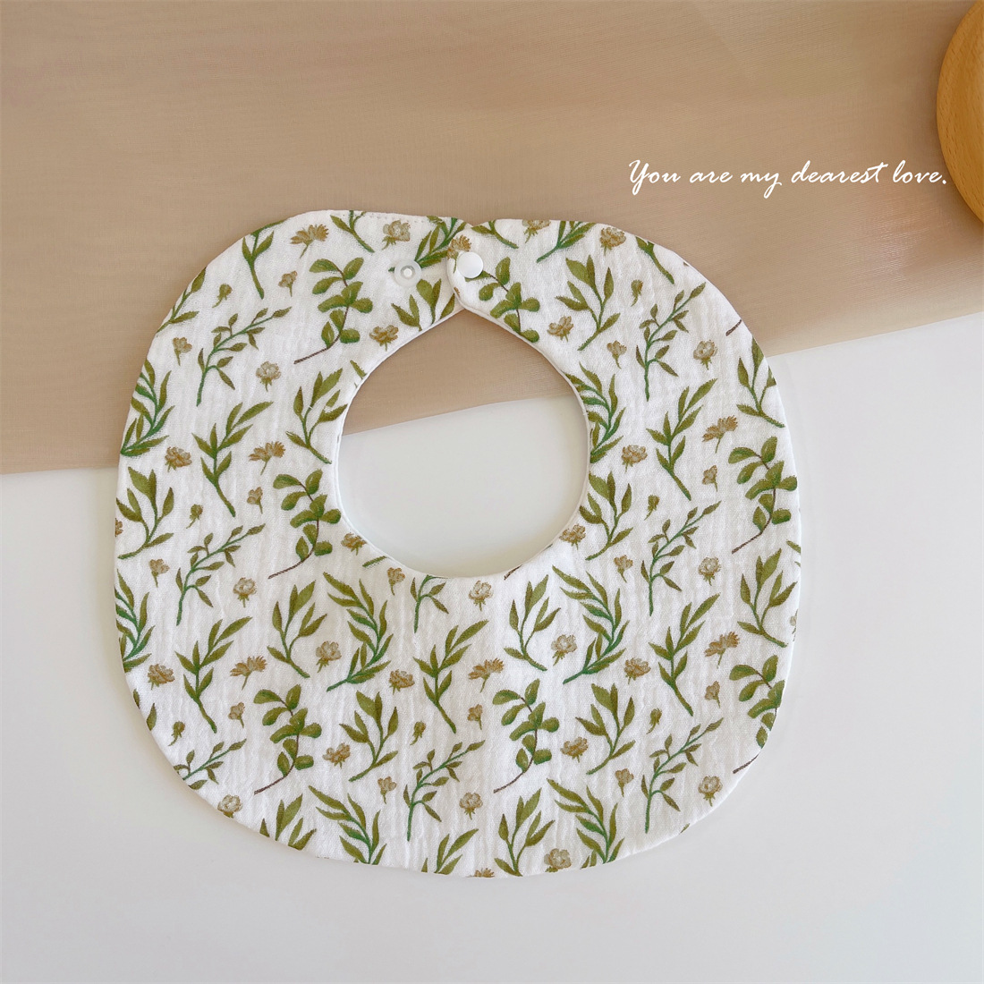 Babero de gasa de algodón puro del bebé babero recién nacido absorbente impermeable escupir leche super suave bufanda Otoño e Invierno