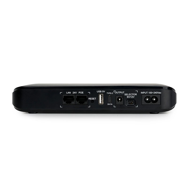 POE - 830P-LFP, DC UPS ininterrumpido fuente de alimentación de monitoreo de gatos de luz 20000mah