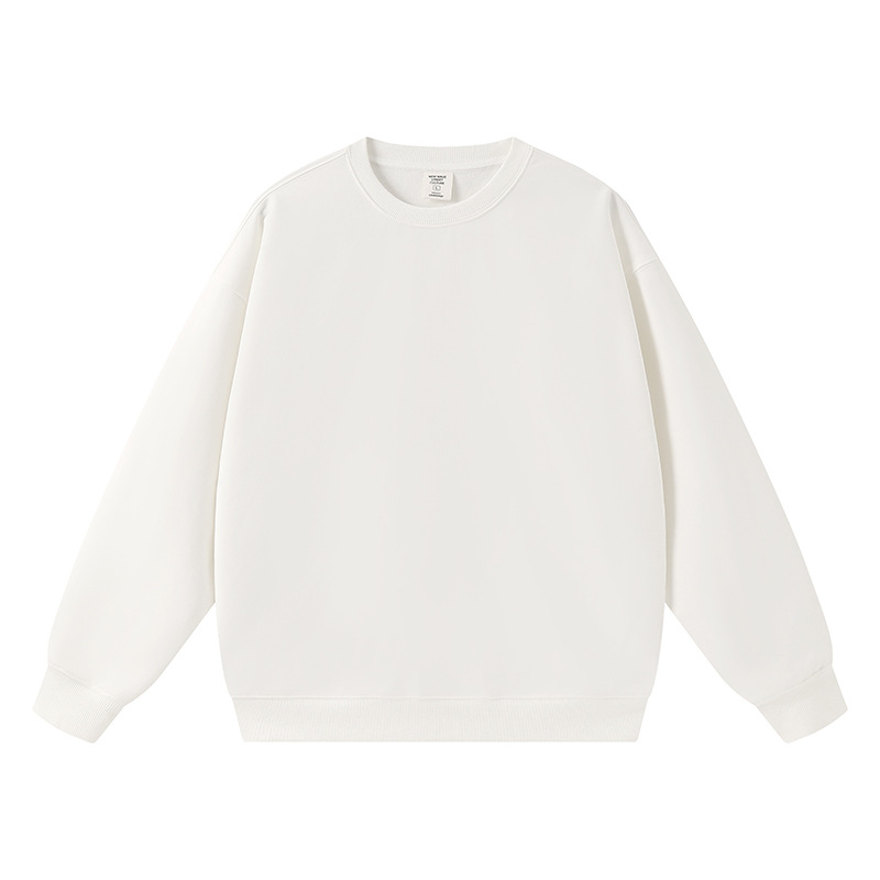 450 gramos de peso suelto camiseta de cuello redondo publicidad personalizada camiseta cultural equipo de ropa de clase ropa de trabajo logo impreso