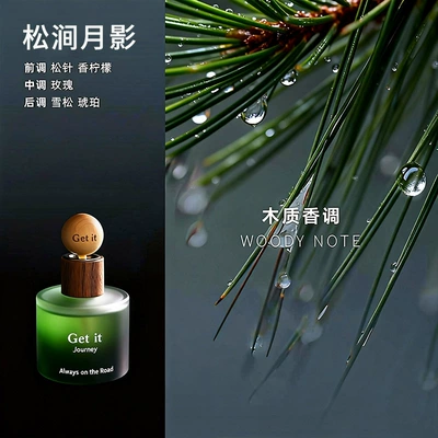 Ornament, Home-Use Long-Lasting Fragrance, Odor – Car Perfume Aromatherapy - pine-stream-moon-shadow
