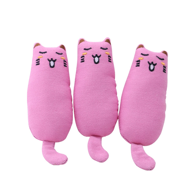 Товары для домашних животных игрушки для кошек мята самостоятельно-Привет звук Плюшевые игрушки для кошек устойчивые к укусам Интерактивная оптовая продажа