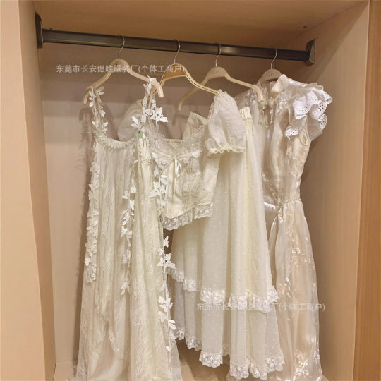 Korean Style New Fairy Sling dress Women's Summer Elegant Tight Waist Slimming Large Skirt Chiffon A- line Long Dress