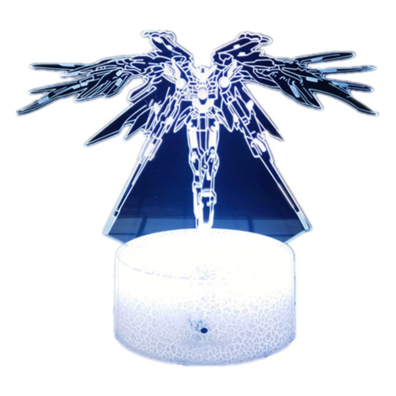 Ручной светящийся ночник Gundam осмеливается атаковать свободного ламантина, окружающего спальню, декоративный светильник, подарок на день рождения для мальчиков