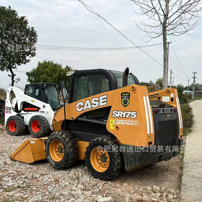 Máquinas de ingeniería de grupos de coronas Case Sliding Loader Procesamiento de campo de Case 175 Sliding Loader