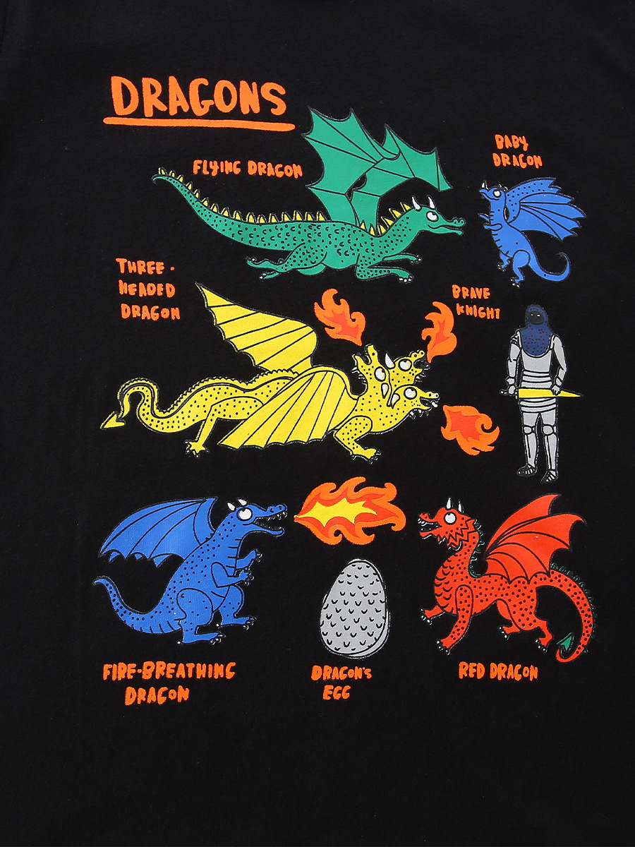 26 nuevas camisetas infantiles de otoño, camisetas de manga larga para niños con estampado de dinosaurios de estilo europeo y americano, camisetas de algodón para niños pequeños. image 6