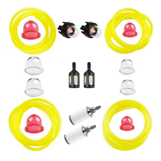 Карбюратор для газонокосилки, прозрачный резиновый колпачок для масляного фильтра, топливная трубка для снегоуборщика, эксклюзивная поставка для малых двигателей