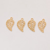 DIY jewelry accessories retro alloy leaf multi -color optional leaves Zakka wholesale manufacturer direct sales 1014